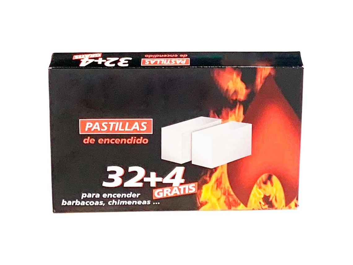 Pacote De 36 Pastilhas Para Iniciar Fogo, Acender Churrasqueiras, Lareiras, Fogueiras, Fogões A Lenha, Fogões, Brancos Acan