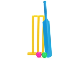 Ats set de Críquete Infantil Juego Interactivo Pai e Filho Brinquedos Desportivos Interior Exterior