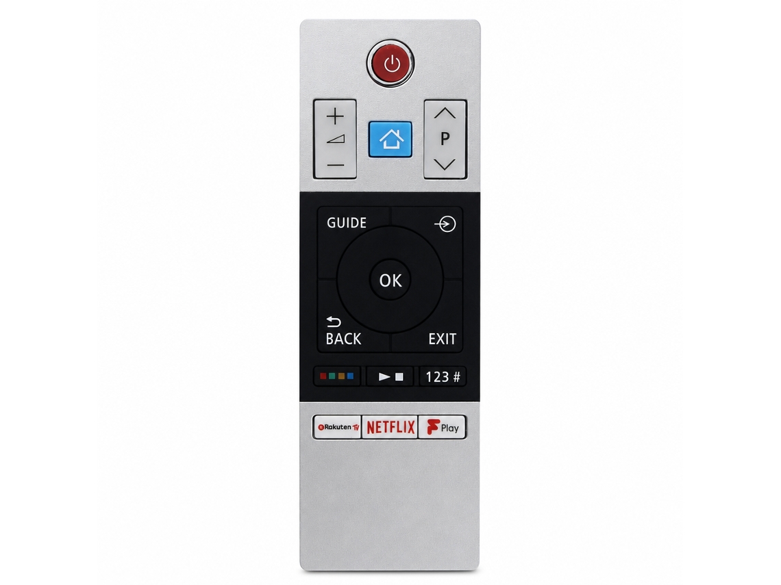 Comando À Distância De Substituição Ct-8534 Compatível Com Tvs Lcd Toshiba