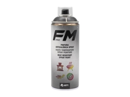 Pintura Spray Anticalorica Negra 600 400ml Bote Fm