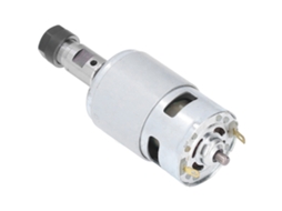 Motor Dc de Alta Potência e Torque com Rolamentos de Bolas Duplos