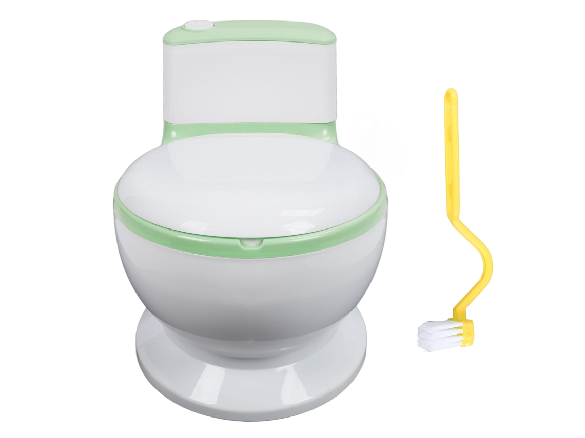 Mali vaso Sanitário Infantil Seguro Confortável Ajustável Removível Portátil Treinamento Verde