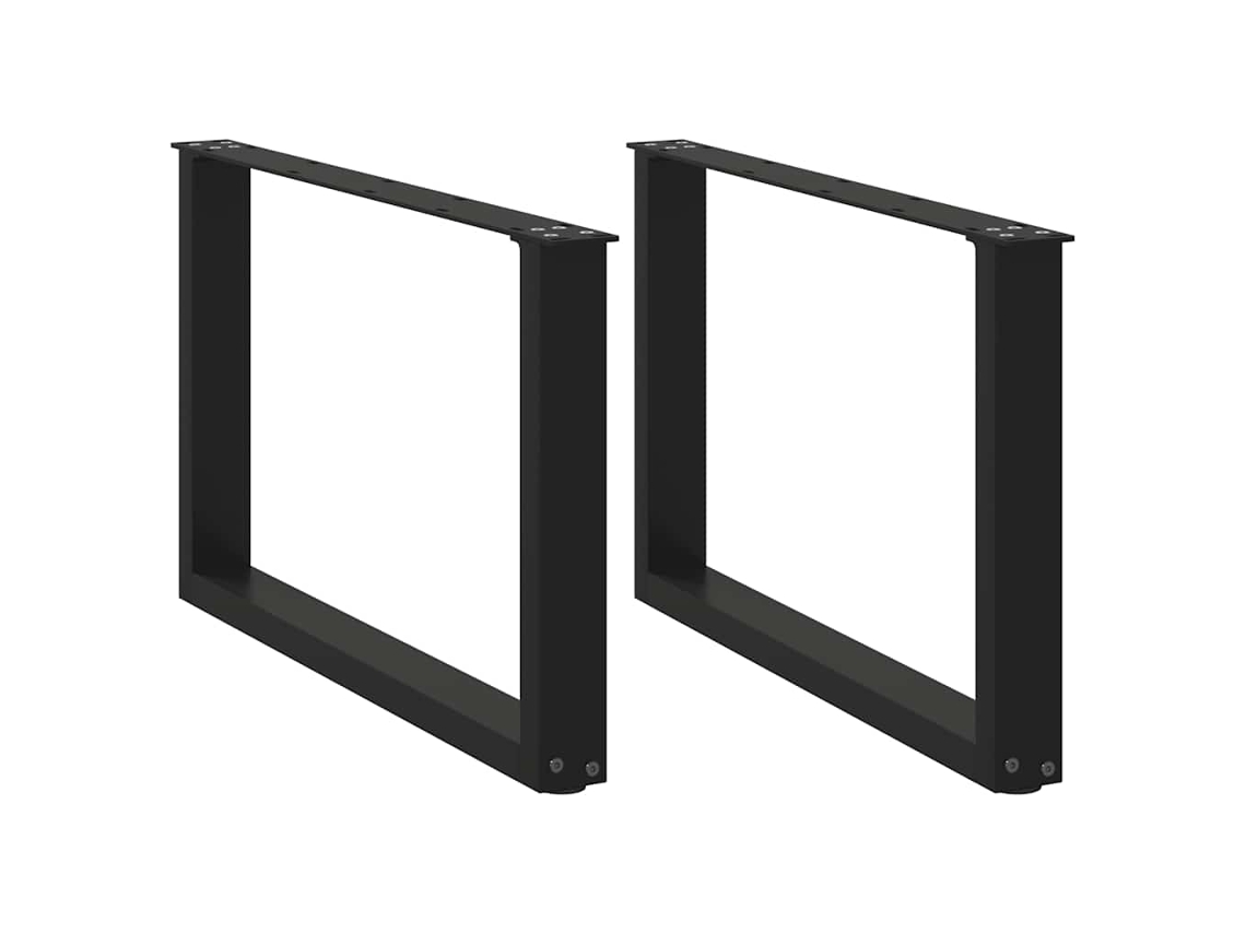 Coffee Table Leg, Coffee Table Legs Vidaxl Preto Aço (60 X (42-43) Cm)