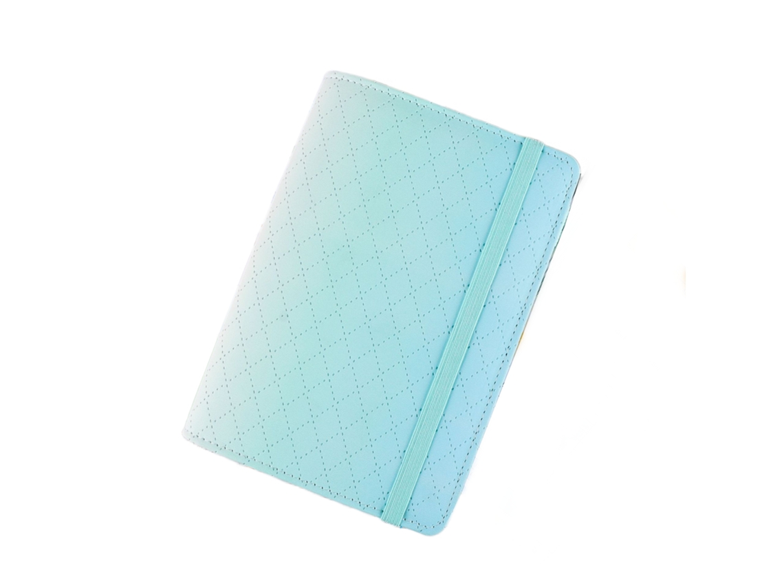 Diário De Capa Dura De 5,1 X 7,45 Polegadas Em Tons Pastel Com Brilho E Brilvibera
