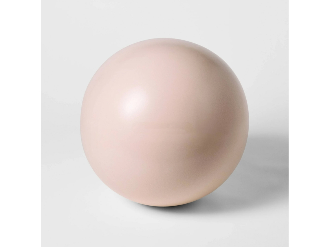 Bolas de pilates YUYSAN 25cm, antiestouro, para yoga, equilíbrio, bege
