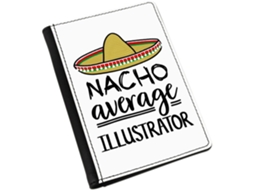 Capa para Passaporte Gift Base Nacho Média | S/MARCA