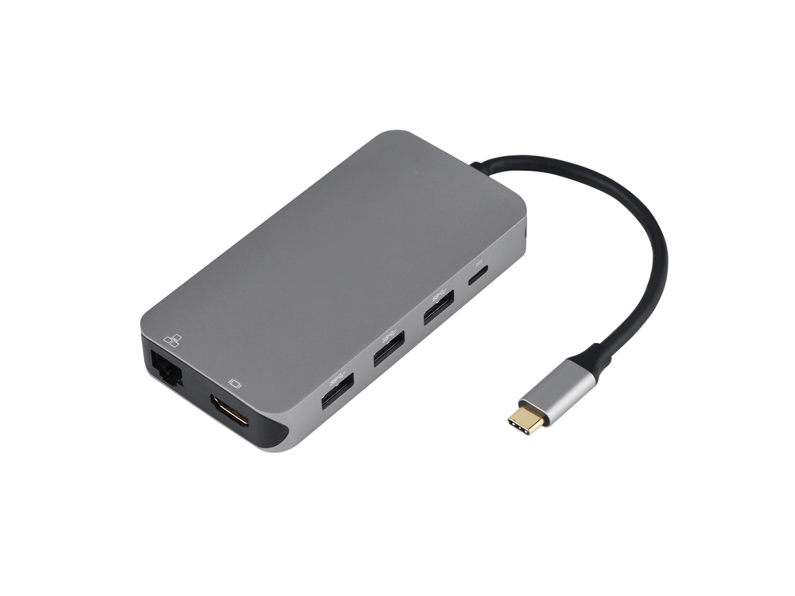 Adaptador Hub 9 em 1 LAXISCREED Usb c