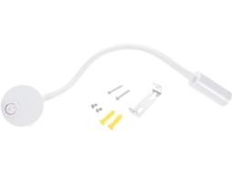 Luminária De Parede Flexível Led Wooneky Para Leitura Na Cama, Luz Suave E Quente, Luminária De Cabeceira Ajustável Para