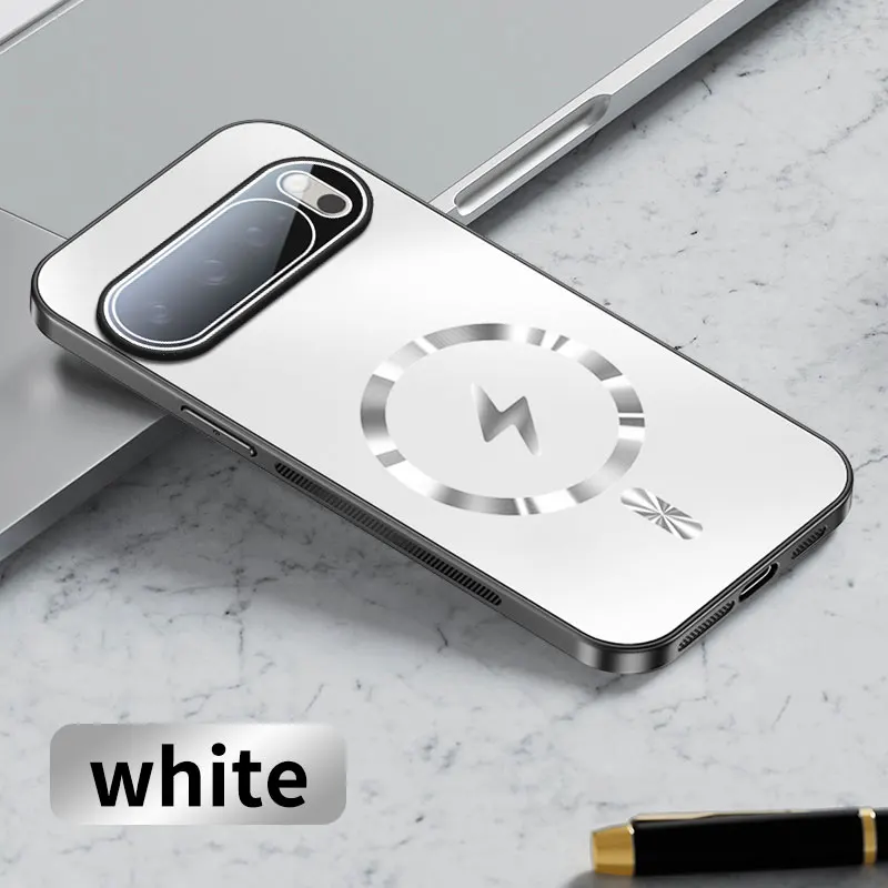 (branco, Google Pixel 10) Capa Protetora Magnética, Capa Protetora À Prova De Choque