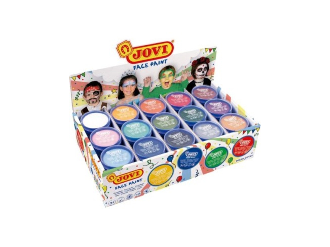 Livro Exp 75 Botes De Pintura Facial 8ml 5 Uds X 15 Colores De Desconocido (espanhol)