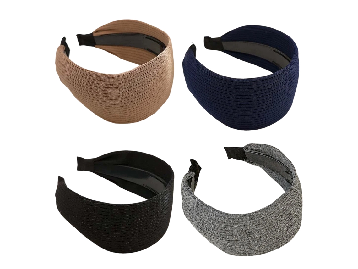 Unidades Faixa De Cabeça Ultra Larga Edge Series, Modelo Para Mulheres Jovens, Versão Larga, Acessório De Cabelo De Alta Qualidade