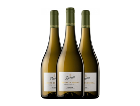 Vinho branco BERONIA Laslías Verdejo Rueda (0.75 L - 3 Unidades)
