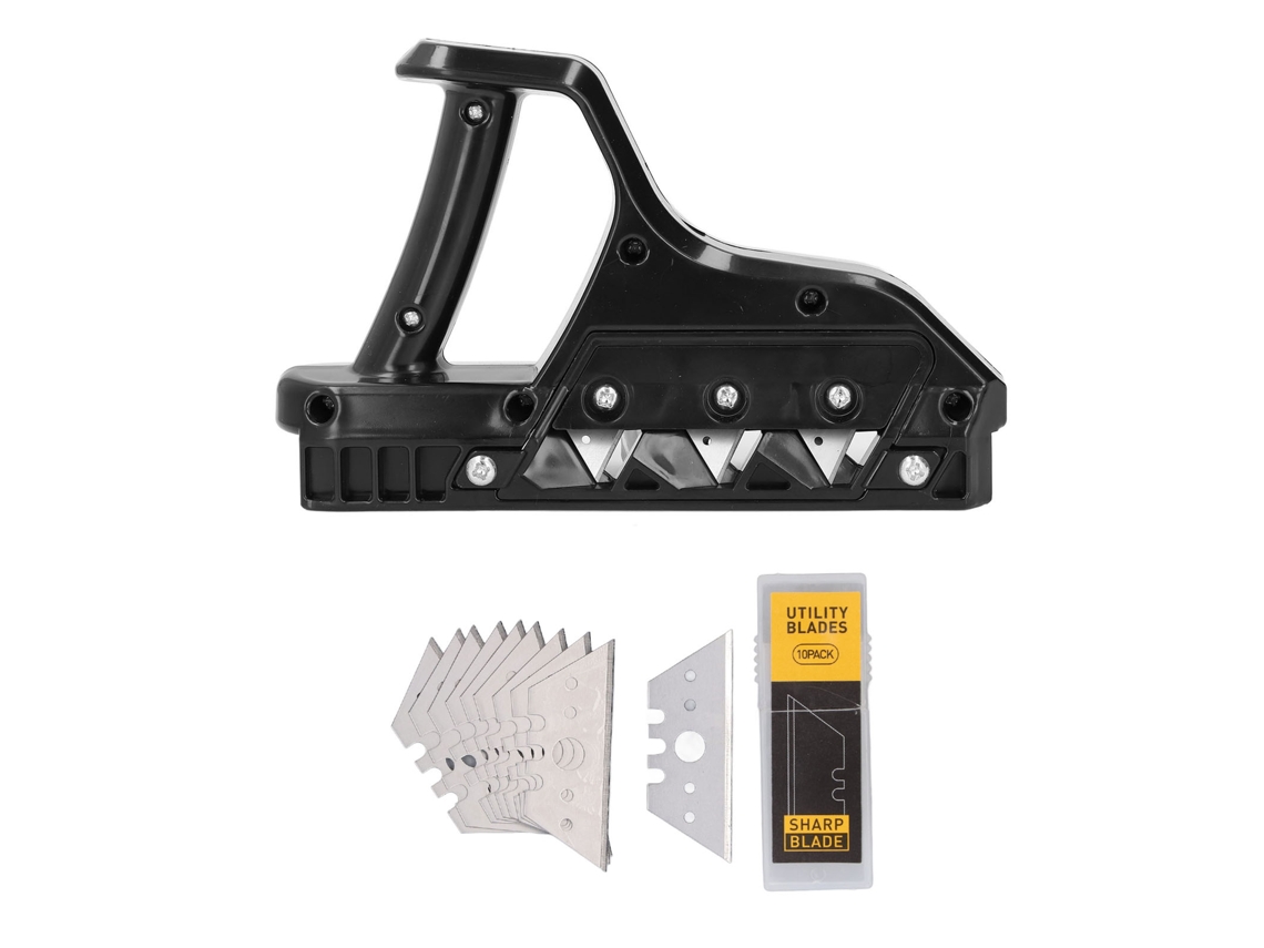 Cortador Rápido De Placa De Yeso Com 10 Lâminas Para Corte De 45 Graus, Rebajador Manual Para Carpintaria