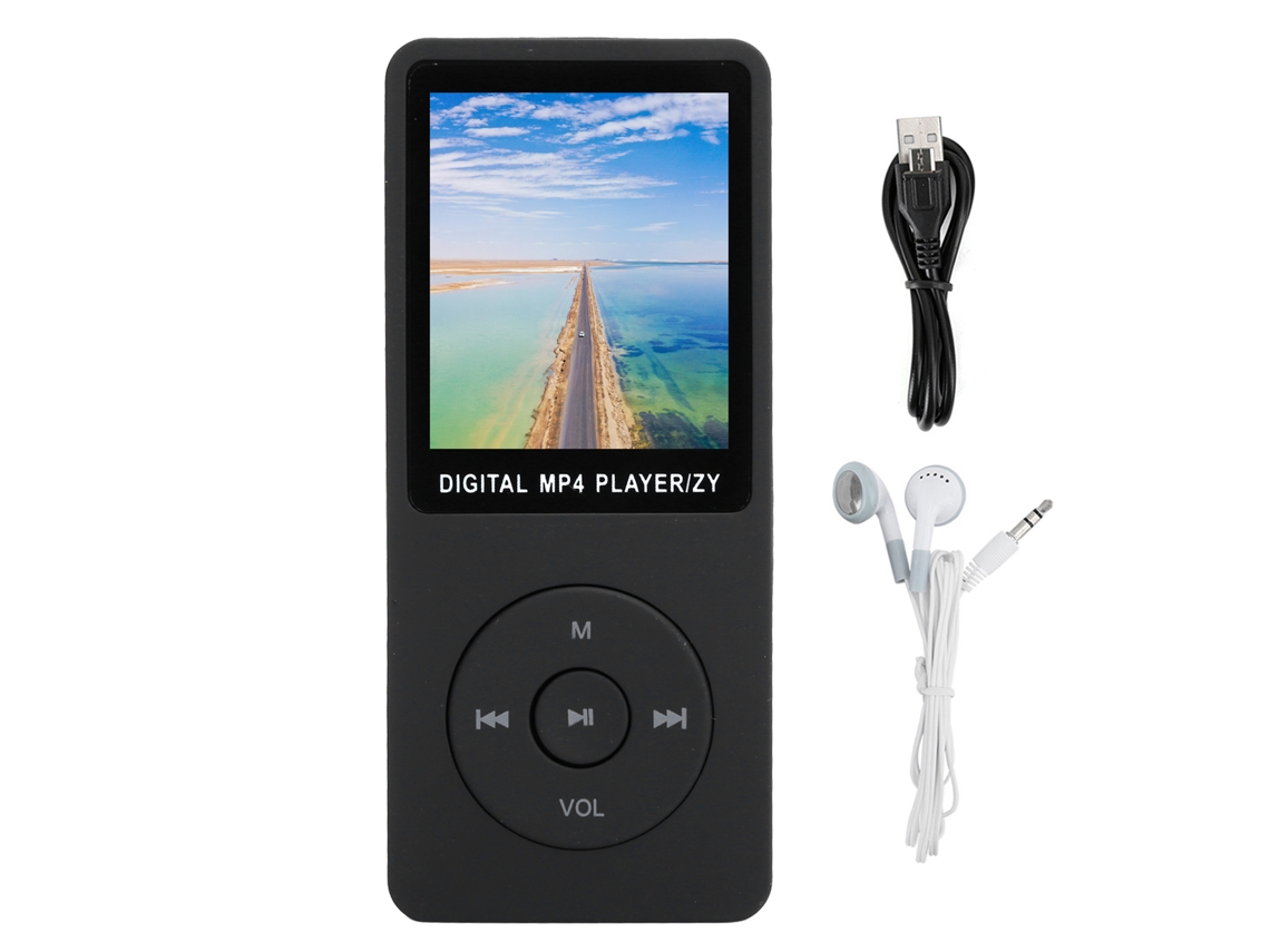 Reprodutor Mali Mp4 T418 Mini com Rádio FM, Gravador e Áudio