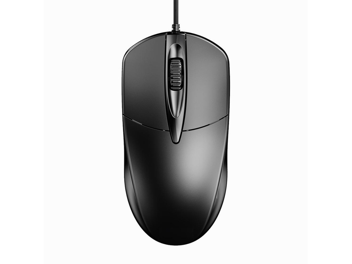 Rato Yizhood Escritório Profissional Usb Óptico Com Fio Jogos Ultra Slim Silencioso Computador Laptops Notebook Acessórios Preto