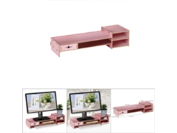 Suporte Para Monitor De Laptop, Suporte Para Tela De Computador, Prateleira Moderna Para Mesa De Escritório Slowmoose (1)