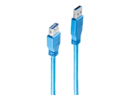 Cabo SHIVERPEAKS Basic-S Usb 3.0 Plugue a Acoplador A