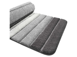 2026-tapete De Banho Anti-deslizante Linjou, Ultra Suave, Absorbente, Lavável À Máquina, 40x60 Cm, Cinza Gris