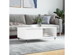 Vidaxl Mesa De Centro 90x50x36,5 Cm Derivados De Madeira Branco