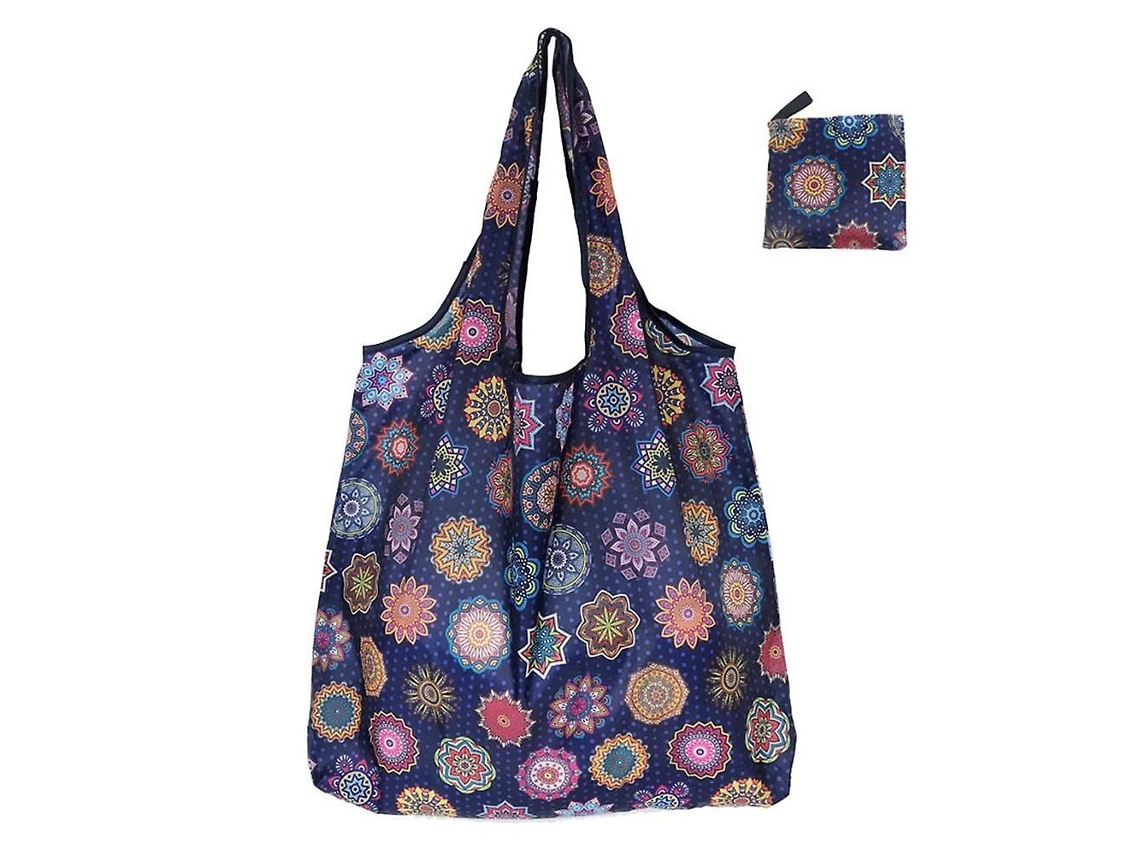 Sacola de Compras Grande, Reutilizável, Ecológica, para Supermercado, Guardar Brinquedos Praia , Bolsa Ombro Compras, S GOKOCO
