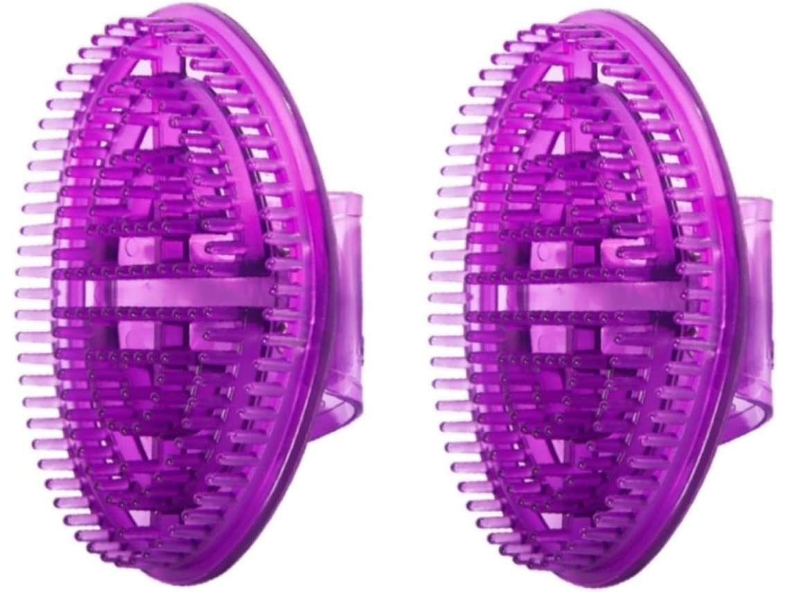Lurelia Pack De 2 Escovas De Silicone Para Banho, Silicone Macio, Pega Ergonómica E Massagem Suave, Banho Relaxante Prático