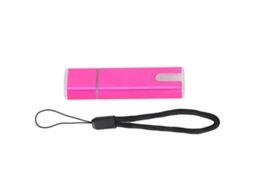 Pen Drive Rosa 128GB com LED e Anti-perda Lapa Outros