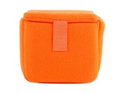 Bolsa Para Câmera À Prova De Choque Laranja Brilvibera