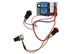 Controlador de motor compacto e leve, regulador de velocidade DC 7‑25V S/MARCA