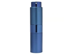 Frasco de Perfume Reutilizável em Spray, Dispensador Portátil para Viagem MDUG (8ml Azul Escuro)