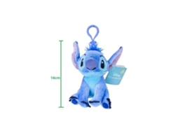 Pelúcia Disney Stitch de 14 cm, unissex, para maiores de 3 anos.