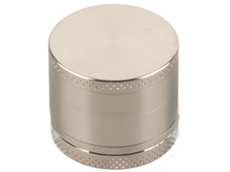Moedor de Tabaco Herb 4 Camadas 40mm Liga de Zinco Prata Acessórios Cigarro