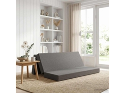 Vidaxl Sofá Cama Dobrável 180 X 67 X 45 Cm Cinzento-claro