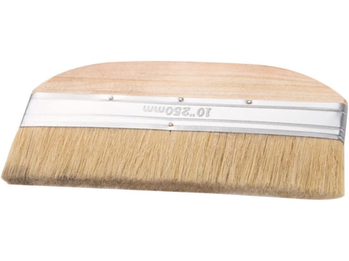 Pincel De Madeira E Nylon De 25 Cm Para Remover Pó De Tinta | Multiuso