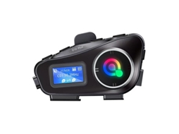 Fone Bluetooth Capacete Q58max, MP3, Mixagem, Compartilhamento, Tela LCD, FM, Intercom CHABERLU