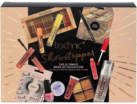 Conjunto de Maquilhagem TECHNIC Showstopper (13 peças)