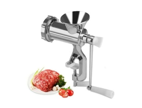 Máquina De Moer Carne Tipo 8 Moinho Picador Manual De Alumínio KMT