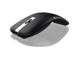 Rato Sem Fio Recarregável Silencioso Plegável Ultra Fino para Viagens Laptop Bluetooth