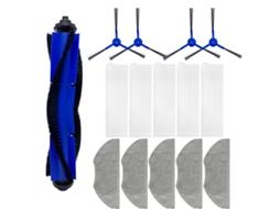 Vassoura robô rolo escova lateral filtro mop panos para eufy robovac l70 varredor robô aspirador de pó acessórios