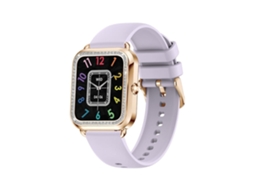Smartwatch De 1,59 Polegadas Ip67 À Prova Dágua 25 Dias Em Espera Para Ios E Android Roxo Yunzii