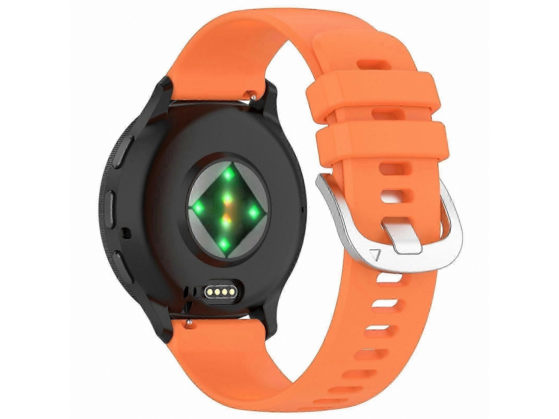 Pulseira de Silicone 18 Mm com Fivela Aço para Smartwatches 41 Mm. GOKOCO