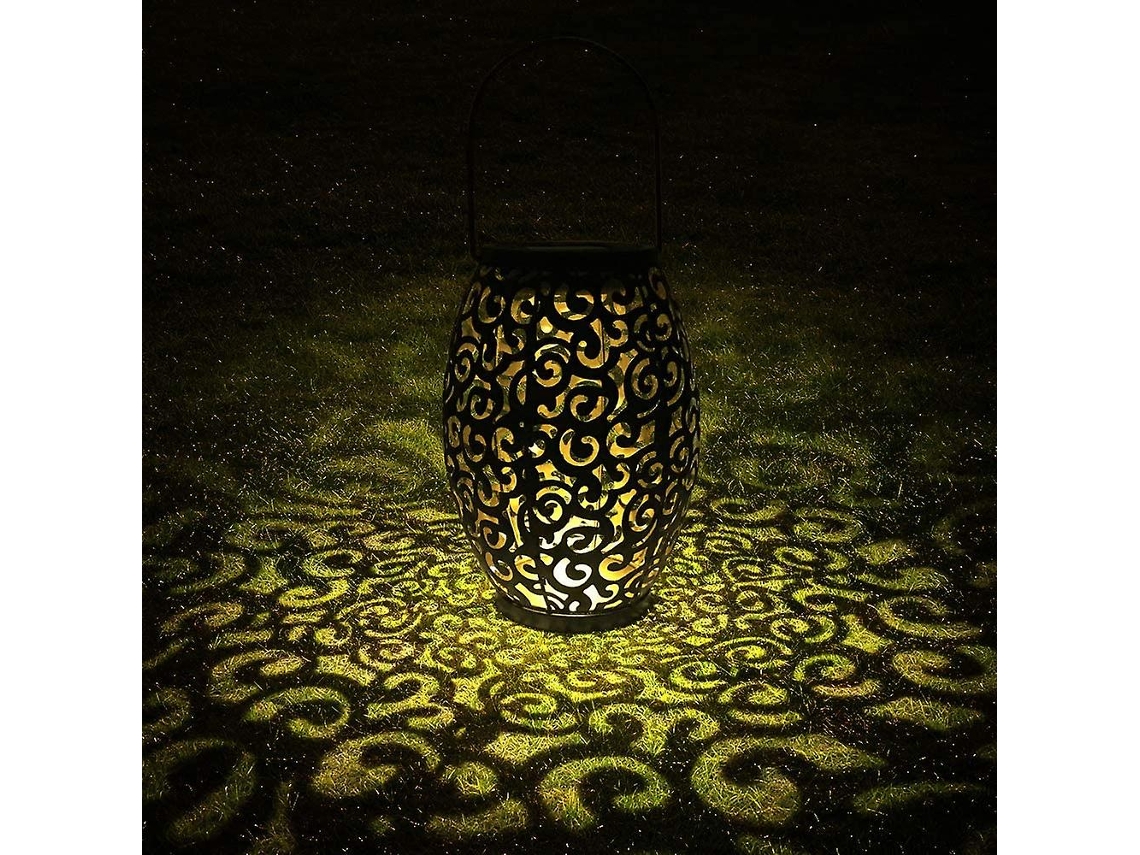 Lanterna Solar Para Áreas Externas, Lâmpada Solar Decorativa Para Jardim, Lanterna Solar Led À Prova Dágua Ip44 Olysi Shop