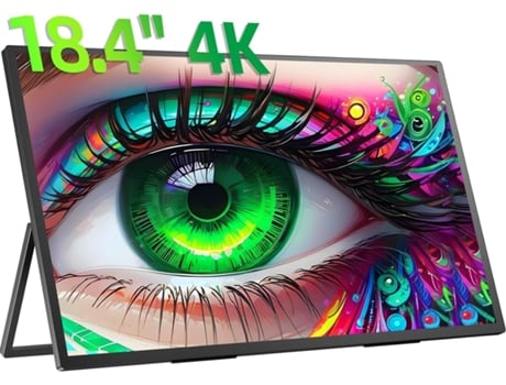 Monitor portátil 4K Uperfect de 18,4 polegadas