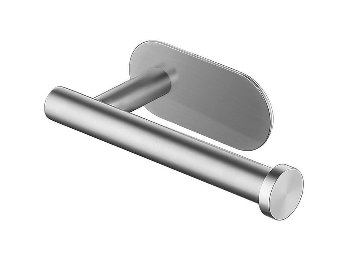 Porta Rollos De Papel Higiénico Adhesivo Inoxidable 304, Pared Sin Perforar, Baño Cocina, Diseño Elegante