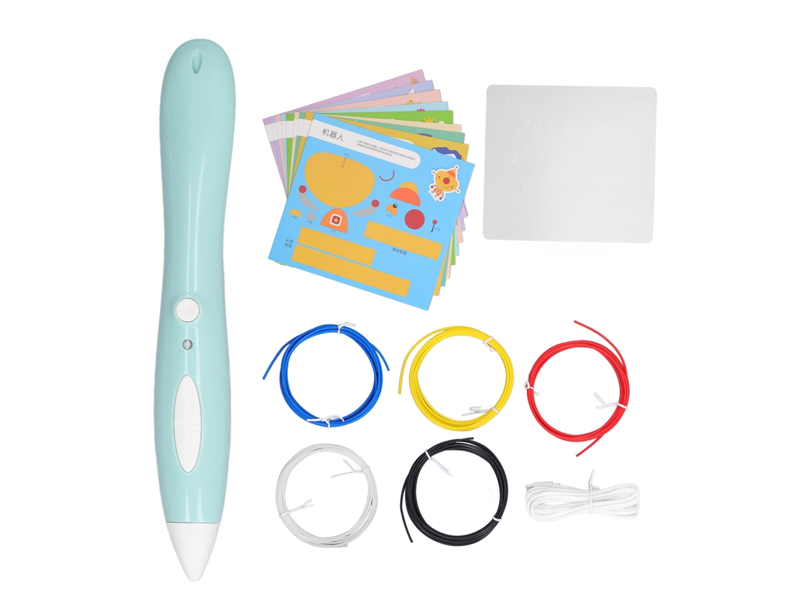 Caneta De Impressão 3d Para Crianças Kit Brinquedo De Desenho Presente De Manufactura Aditiva