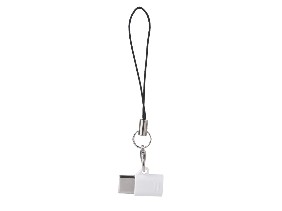 Chaveiro Adaptador Type c, Converte Micro Usb para Interface Type c EOOCOO