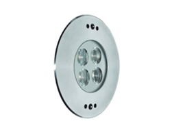 Aqualux Foco Led Para Piscina 135mm 3000k 24v Dc Ip68
