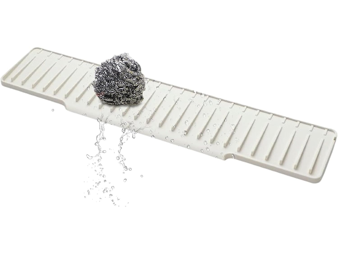 Tapete De Silicone Para Torneira Cozinha, Secagem Rápida, Protetor Contra Respingos De Água, Para Casa, Banheiro
