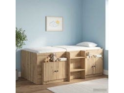 Vidaxl Armário De Armazenamento Para Cama Loft 2 Unid.