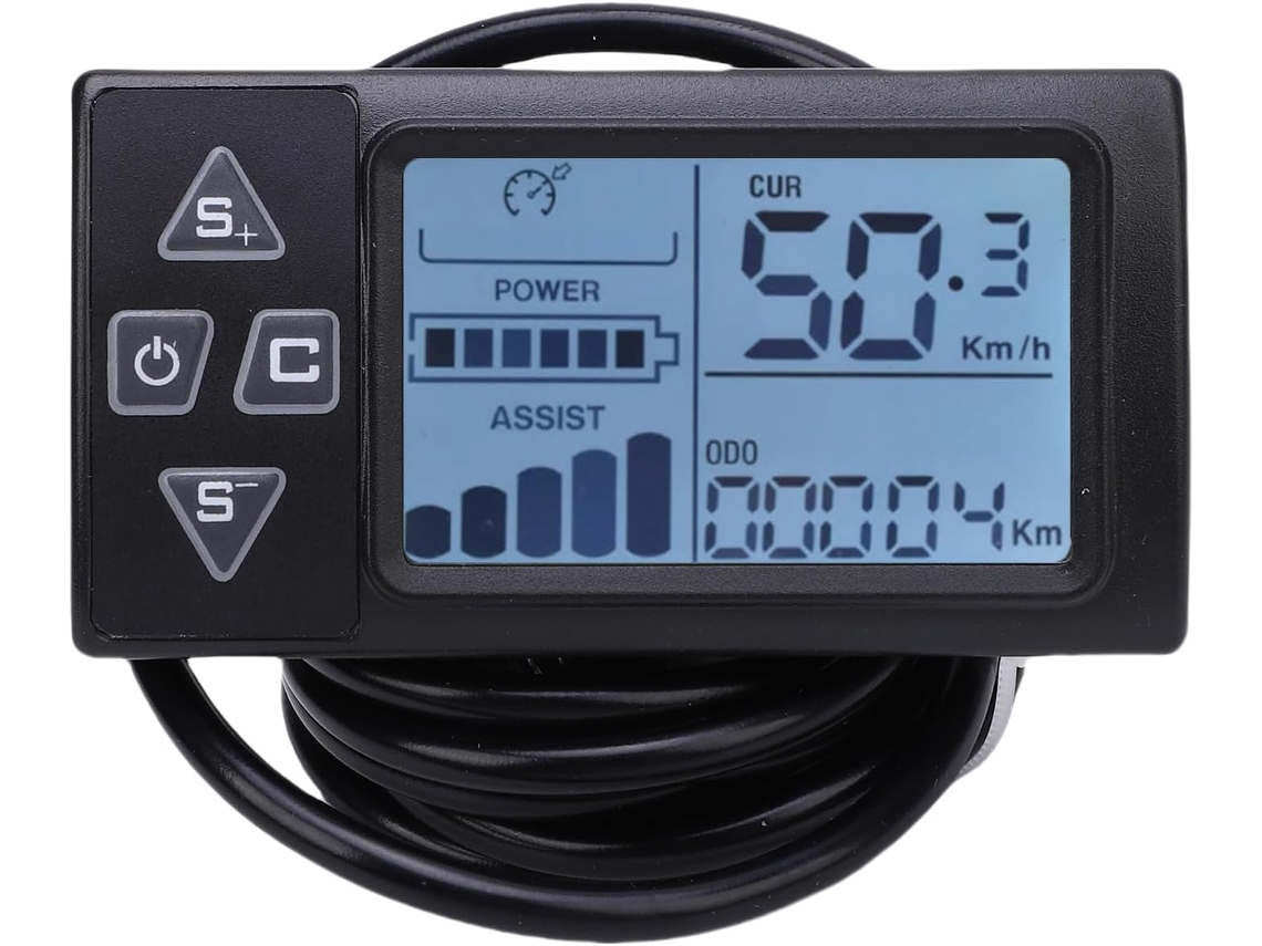 Ciclocomputador Para Bicicleta, Lcd, Velocímetro, S861