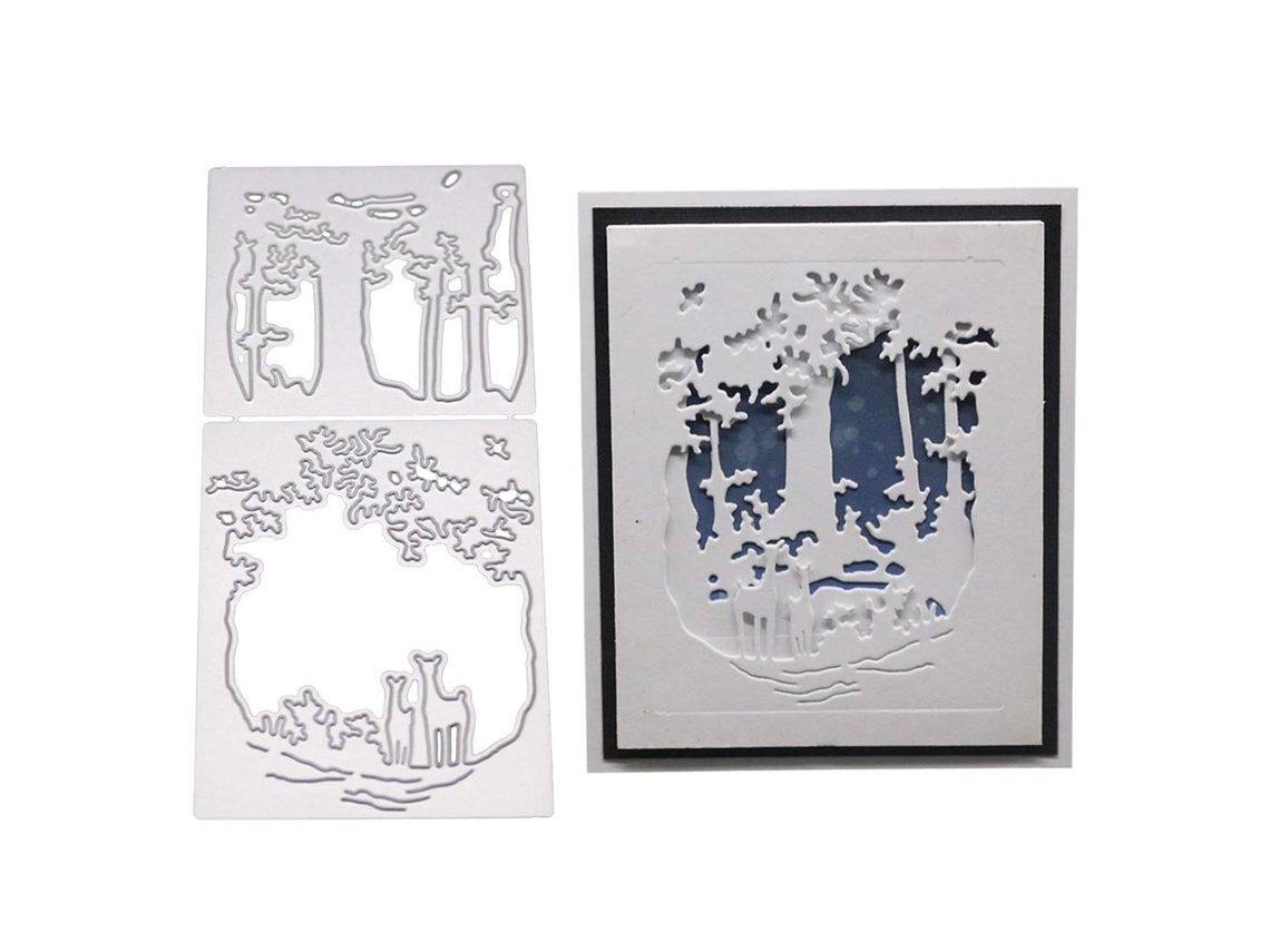 Dies de Corte de Metal para Scrapbooks S/MARCA